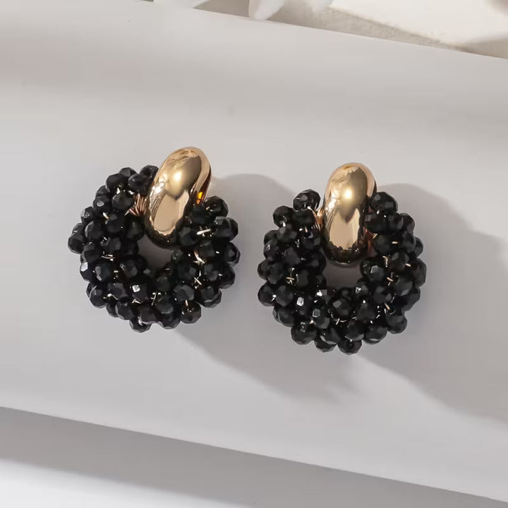 Cercei Artizanali Boeme cu Mărgele