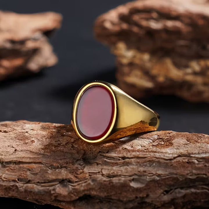 Inel cu Pietre Naturale de Ochii de Tigru