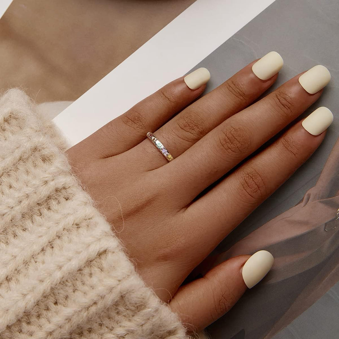 Inel din Argint cu Design de Pata