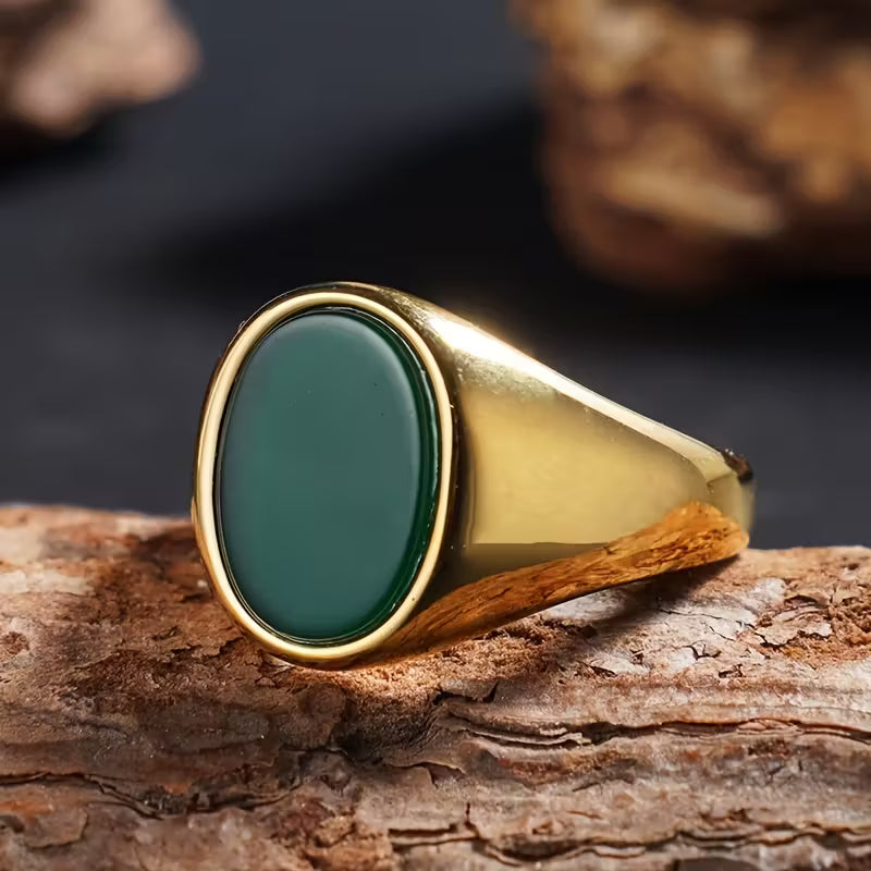 Inel cu Pietre Naturale de Ochii de Tigru