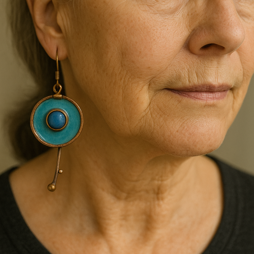 Cercei Pictați Manual în Email