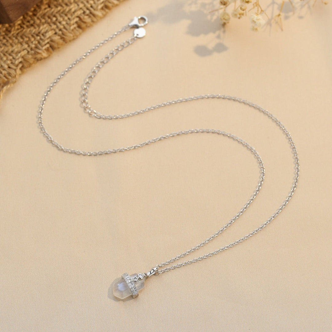 Colier Emma cu Piatră Lunară