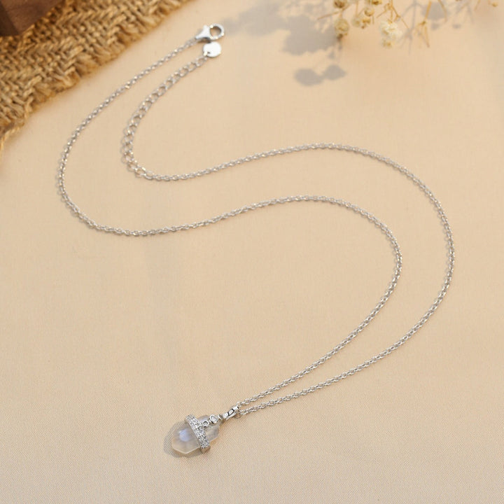 Colier Emma cu Piatră Lunară