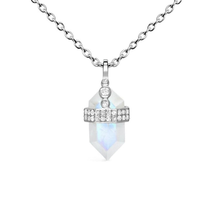 Colier Emma cu Piatră Lunară