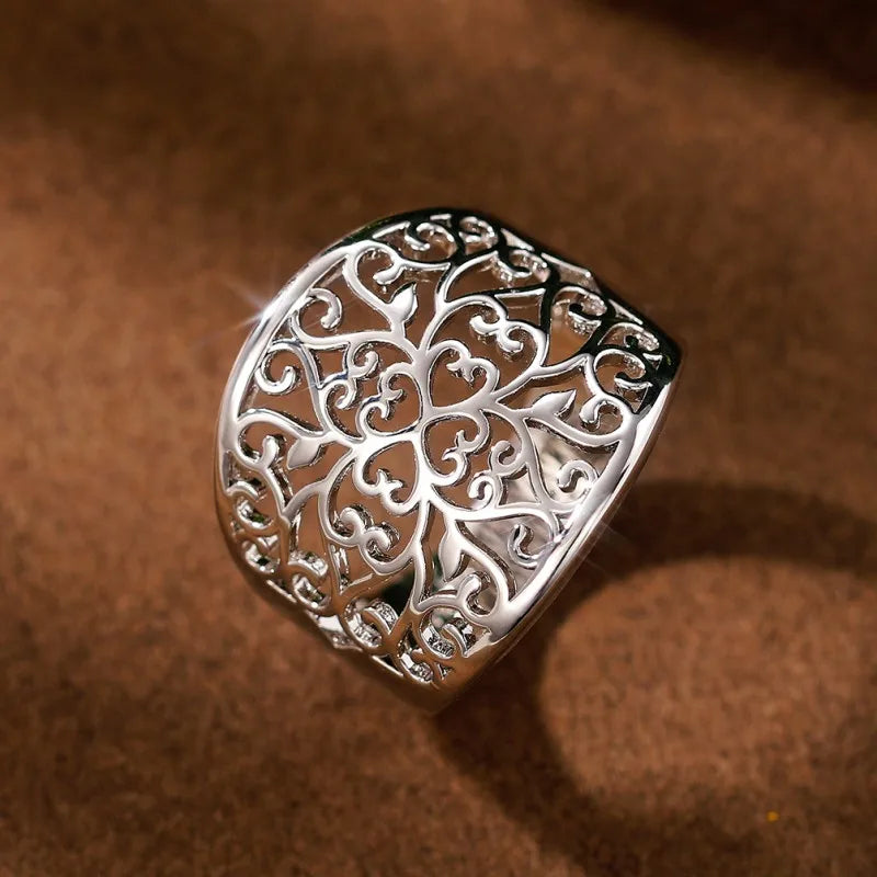 Inel Inimi de Argint