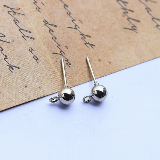 Cârlige pentru Cercei Placate cu Cupru