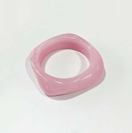 Brățară Pătrată Colorată din Acril