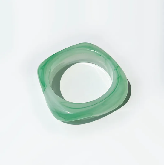 Brățară Pătrată Colorată din Acril