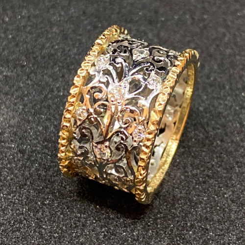 Inel Vintage cu Zirconie Ivy